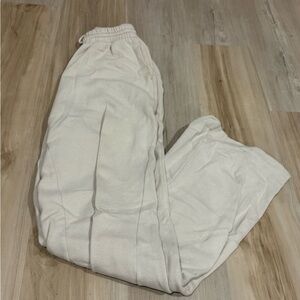 White Jogger Pants
